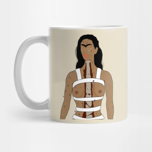 Frida Kahlo Broken Column Mug